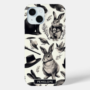 Coque Case-Mate iPhone Motif lapin Vintage