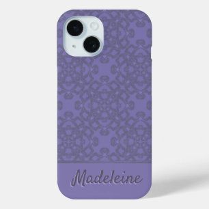Coque Case-Mate iPhone Motif lavande personnalisé