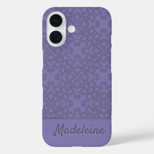Coque Pour iPhone 16 Motif lavande personnalisé