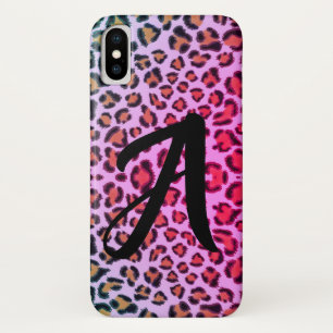 Case-Mate iPhone Case Motif léopard cheetah rose -monogrammed