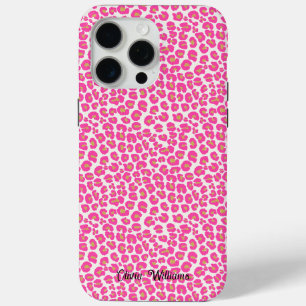 Coque Case-Mate iPhone Motif léopard rose chaud
