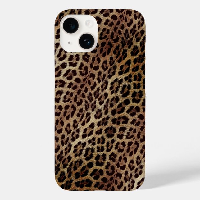 Coques Case-Mate iPhone Motif léopard, tigre, peau de léopard, élégant, (Verso)