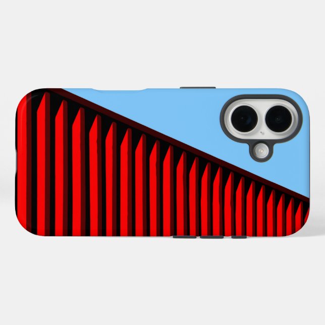 Coques Case-Mate iPhone Motif ligne cool (Verso (horizontal))