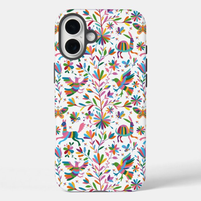 Coques Case-Mate iPhone Motif lumineux à l'ottomi mexicain (Verso)