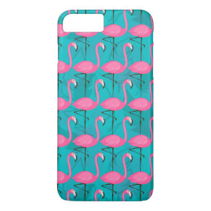 Coque iPhone 7 Plus Motif lumineux de Flamant rose
