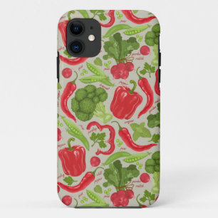 Coque Case-Mate iPhone Motif lumineux des légumes frais