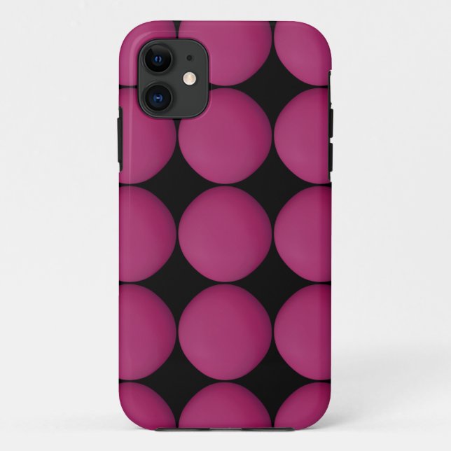 Coques Case-Mate iPhone Motif Magenta élégant (Dos)