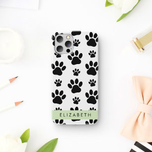 Case-Mate iPhone Case Motif mâle, Patrouilles de chien, Noir et Blanc, V