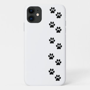 Coque Case-Mate iPhone Motif mâle, pattes de chien, Empreintes de pattes,