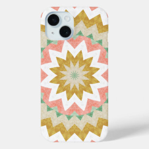 Coque Case-Mate iPhone Motif Mandala Bohème Géométrique en Éclats