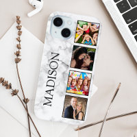 Motif Marbre blanc en pierre