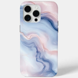 Coque Case-Mate iPhone 🎨 Motif Marbré Pastel Doux et Élégant 🎨