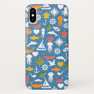 Case-Mate iPhone Case Motif marin de symboles