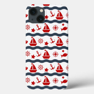 iPhone 13 Case Motif maritime mignon