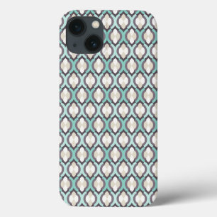 Coques Pour iPhone Motif marocain de turquoise