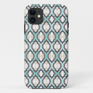 Coque Case-Mate iPhone Motif marocain turquoise