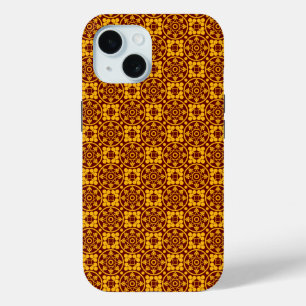 Coque Case-Mate iPhone Motif Médiéval Or & Rouge