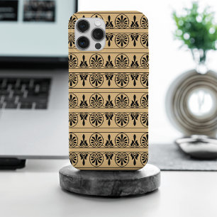 Coque Case-Mate iPhone Motif méditerranéen grec Arabesque Brown
