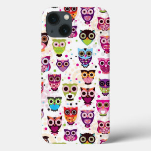 Etui iPhone Case-Mate Motif mignon d'arrière - plan de hibou pour des