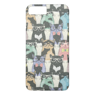 Coque Case-Mate Pour iPhone Motif mignon de chats de hippie