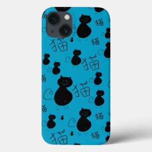 Etui iPhone 13 Motif mignon de minou