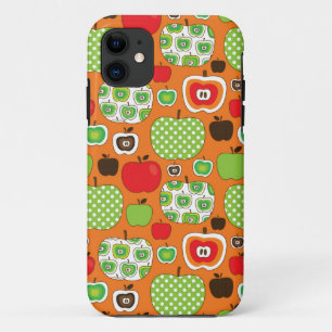 Coque Case-Mate Pour iPhone Motif mignon d'illustration de pomme