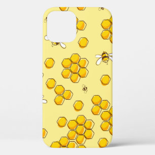 Case-Mate iPhone Case Motif mignon et transparent avec abeilles volantes