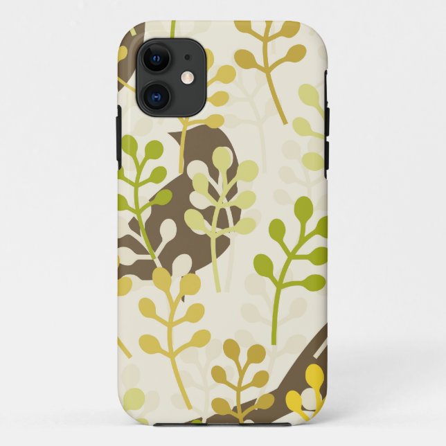 Coques Case-Mate iPhone Motif minable de moineau d'oiseau chic rustique (Dos)