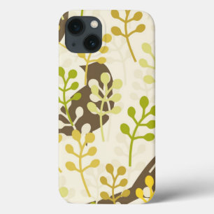 Coques Pour iPhone Motif minable de moineau d'oiseau chic rustique
