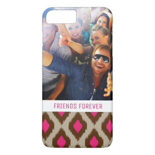 Coque Case-Mate Pour iPhone Motif moderne d'ikat fait sur commande de photo et