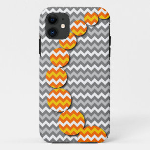 Etui iPhone Case-Mate Motif moderne Jaune Grey Chevron Zigzag