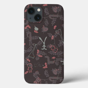 Coque Case-Mate iPhone motif montrant les animaux 1 de bébé