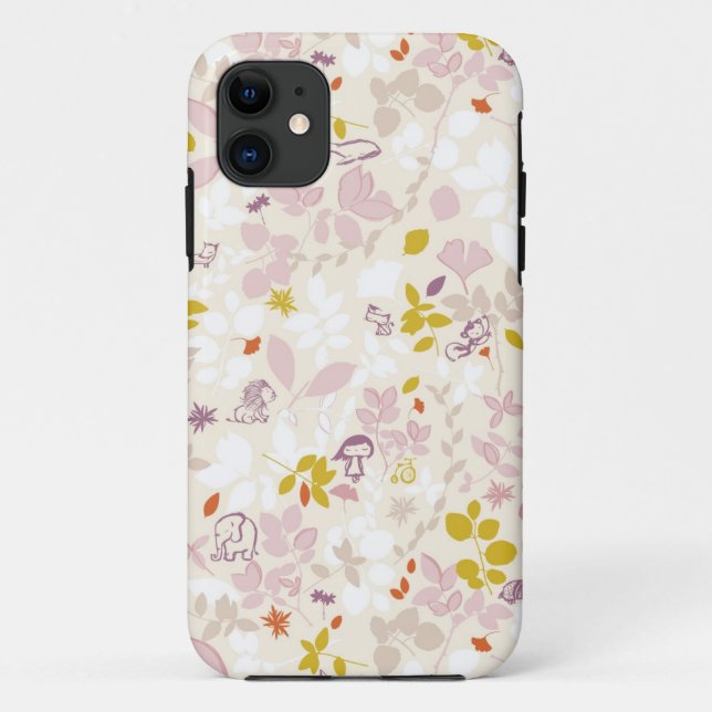 Coques Case-Mate iPhone motif montrant les animaux lunatiques (Dos)