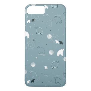 Coque Case-Mate Pour iPhone motif montrant un polaire mignon