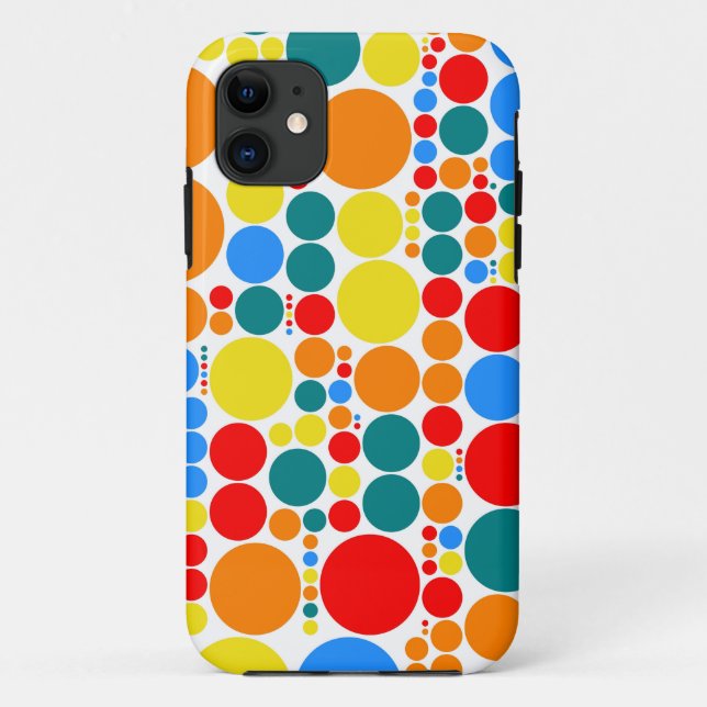 Coques Case-Mate iPhone Motif mosaïque d'hexagones décoratifs #9 (Dos)