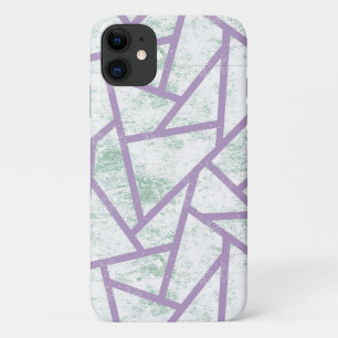 Case-Mate iPhone Case Motif mosaïque lavande et vert pâle