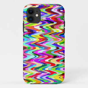 Coques Pour iPhone Motif mosaïque multicolore Abstrait #6