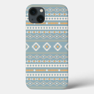 Case-Mate iPhone Case Motif Motif Mixte Aztec Crème Bleu Orange