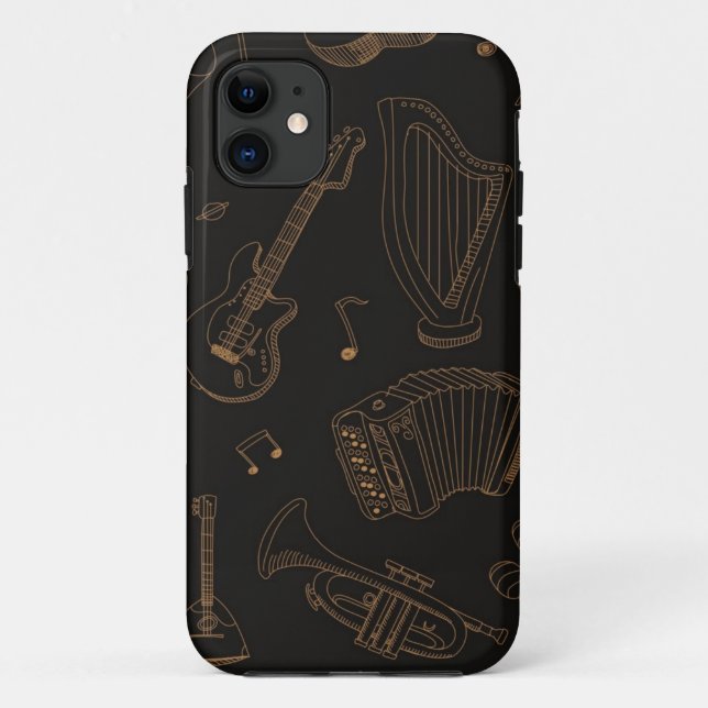 Coques Case-Mate iPhone Motif musical (Dos)