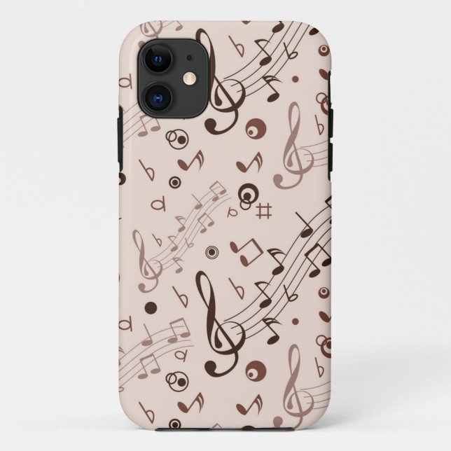 Coques Case-Mate iPhone Motif musical (Dos)