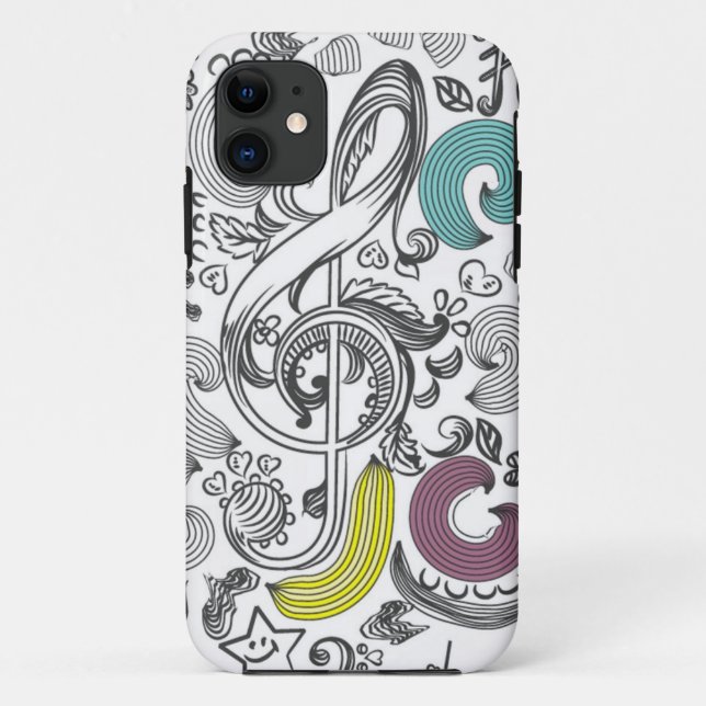 Coques Case-Mate iPhone Motif musical (Dos)