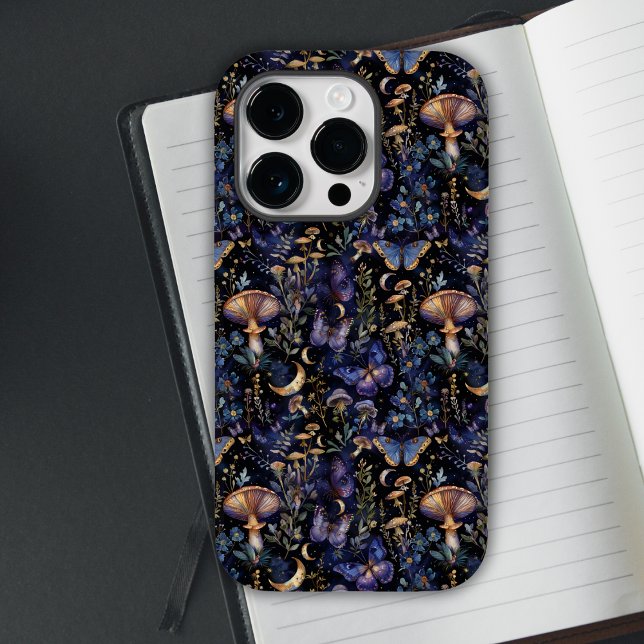 Coques Case-Mate iPhone Motif Mystique Céleste Fleur de Papillon (Créateur téléchargé)