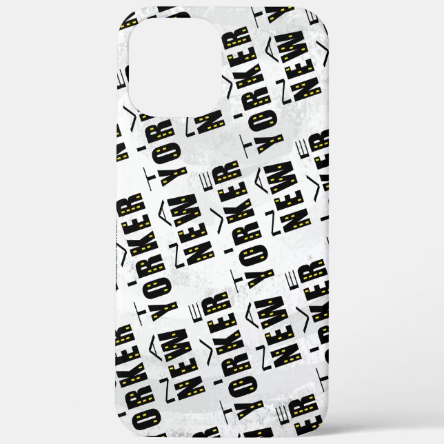 Coques Case-Mate iPhone Motif natif du New Yorker (Verso)