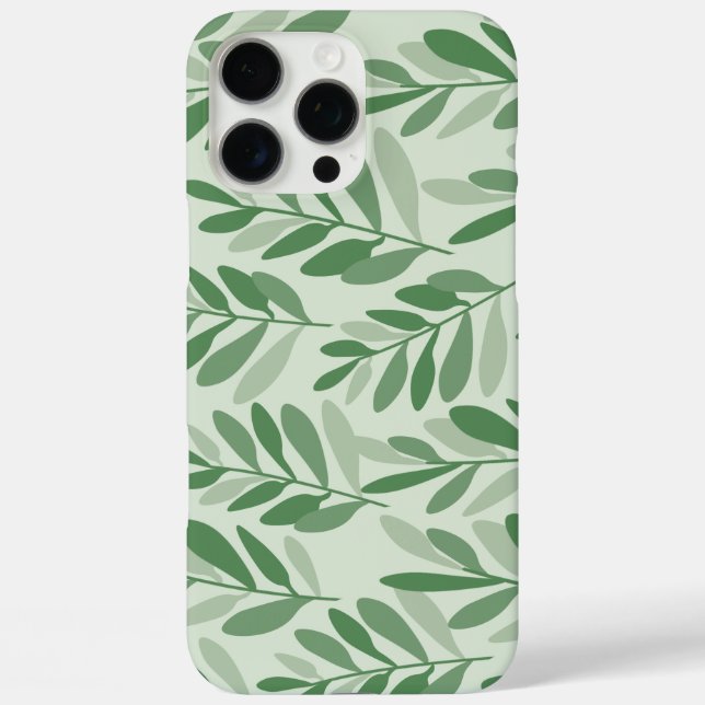 Coques Case-Mate iPhone Motif Naturel Élégant Sauge & Feuille d'Olivier (Verso)