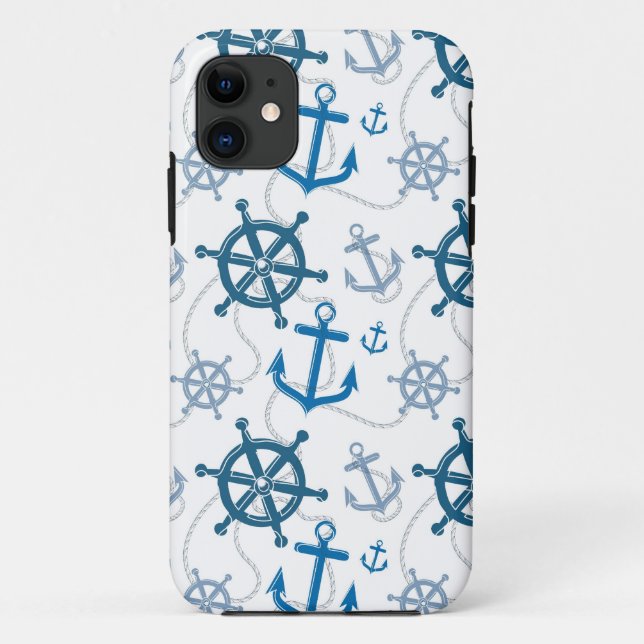 Coques Case-Mate iPhone Motif nautique (Dos)