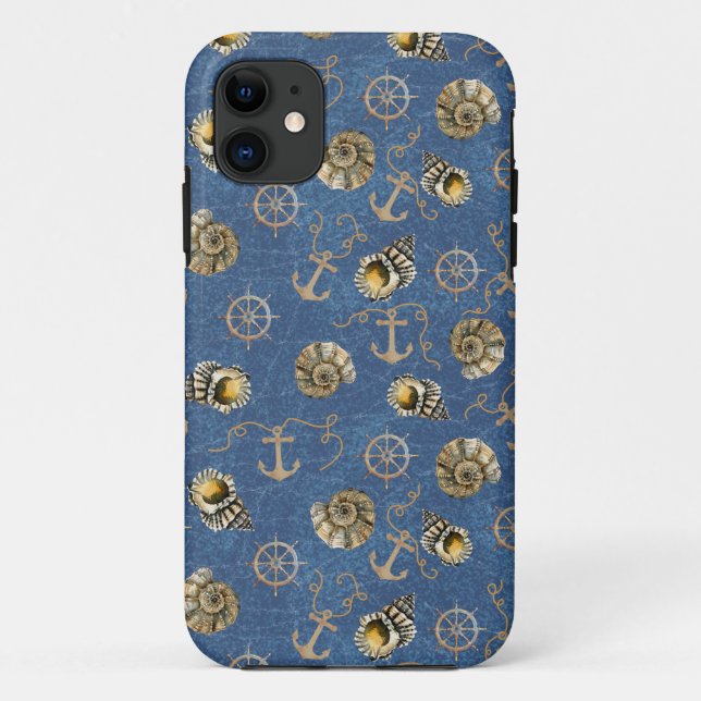 Coques Case-Mate iPhone motif nautique (Dos)