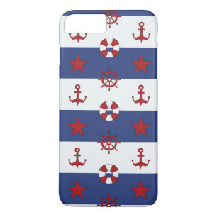 Coque Case-Mate Pour iPhone Motif nautique de bannière étoilée