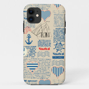 Coque Case-Mate Pour iPhone Motif nautique de journal
