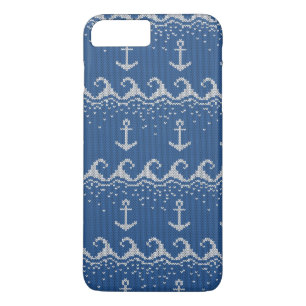 Coque iPhone 8 Plus/7 Plus Motif nautique de Knit