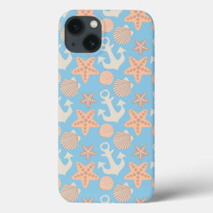 iPhone 13 Coque Motif nautique Pastel